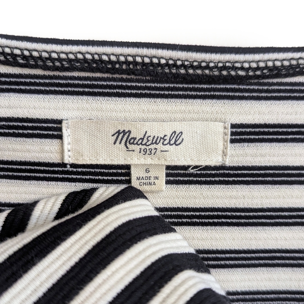 Madewell Bistro Dress Skater Fit & Flare - Picture 5 of 6